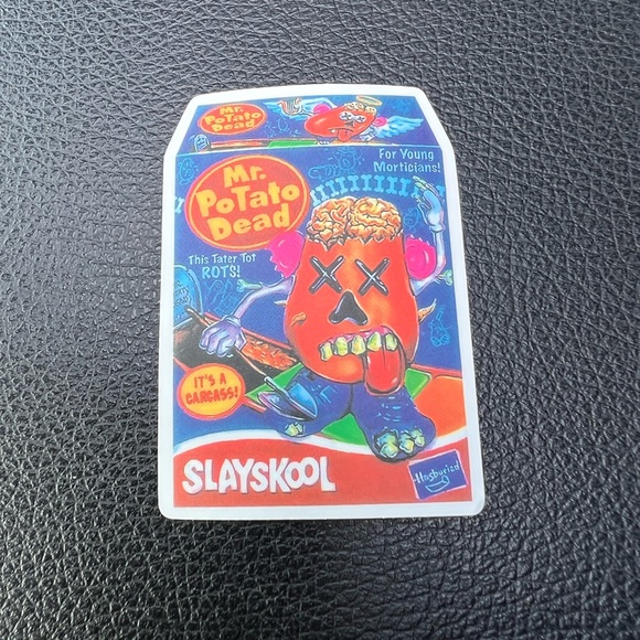 SlaySkool Horror Gross Crude Rude Blunt Brand Parody 80s 90s Blunt Funny Sticker - Picture 3 of 4